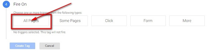 create rules in Google Tag manager 